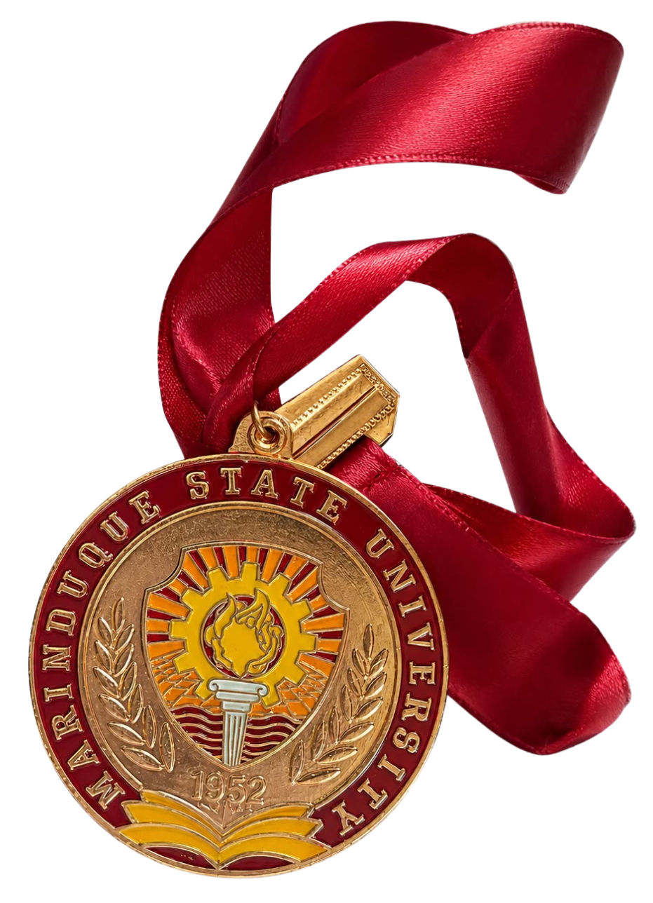 Marinduque State University Cum Laude medal